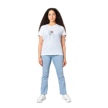 Silhouette Heavyweight Women Crewneck T-shirt