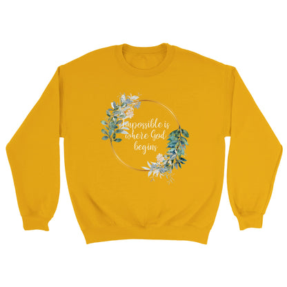 Quote Classic Unisex Crewneck Sweatshirt