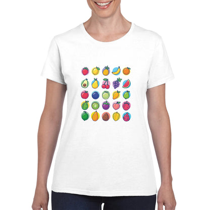 Heavyweight Fruits Womens Crewneck T-shirt