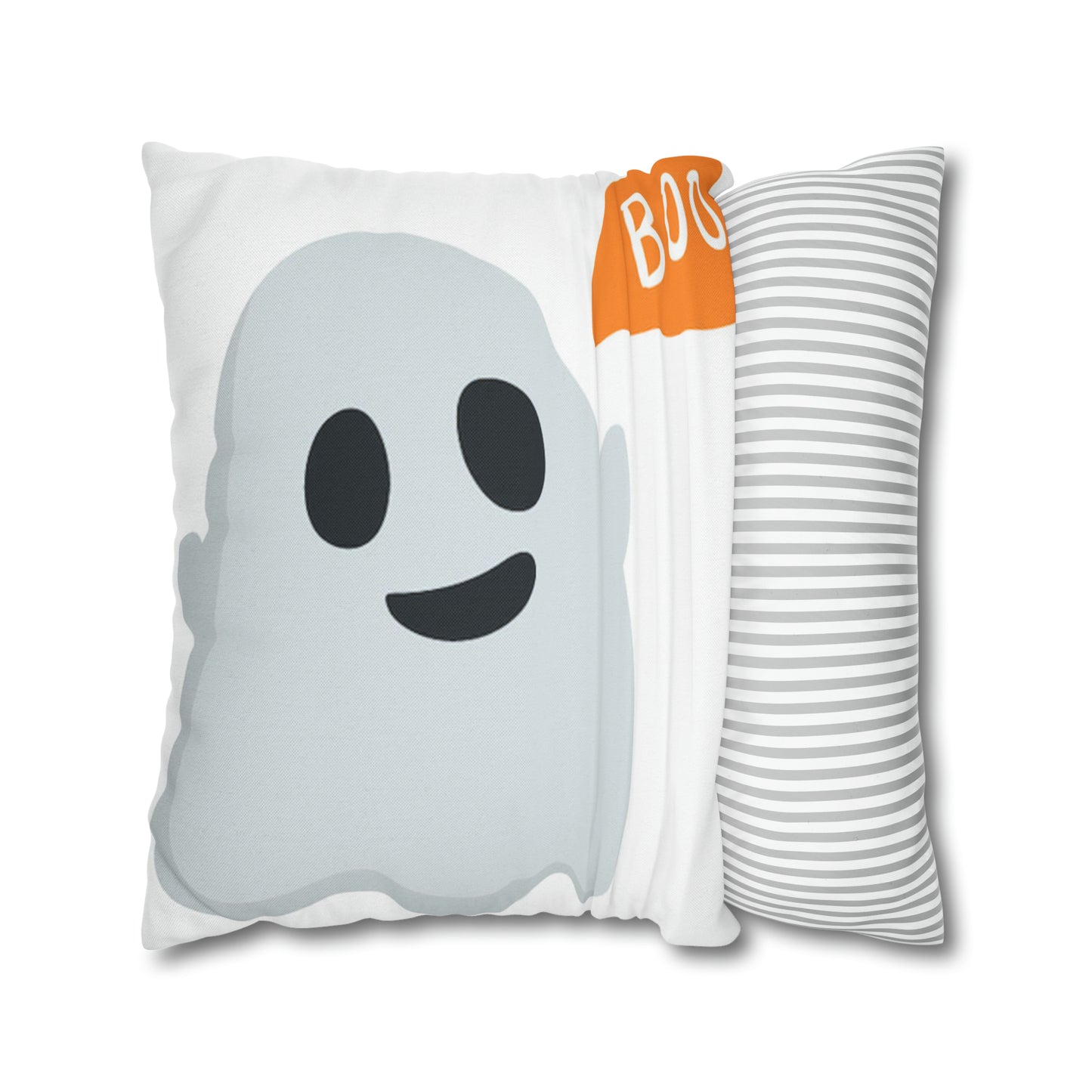 Ghost Polyester Square Pillow Case