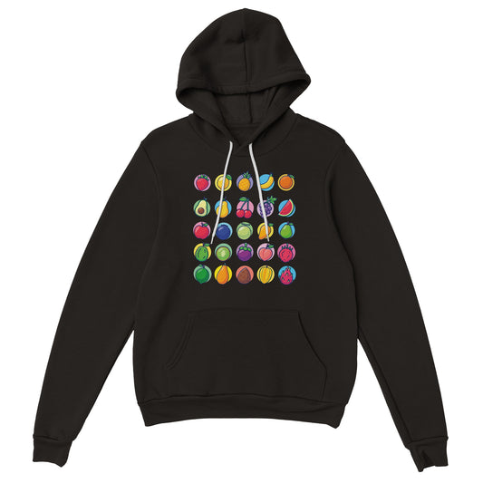 Premium Fruits Womens Pullover Hoodie