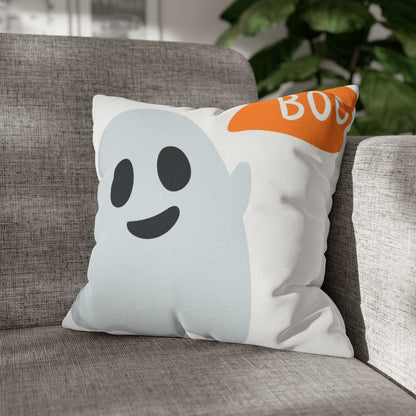 Ghost Polyester Square Pillow Case