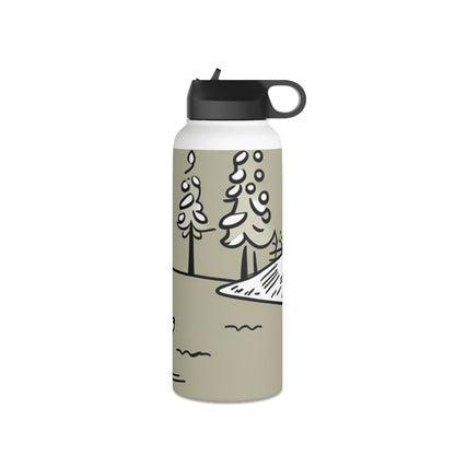 Stainless Steel Water Bottle, Standard Lid