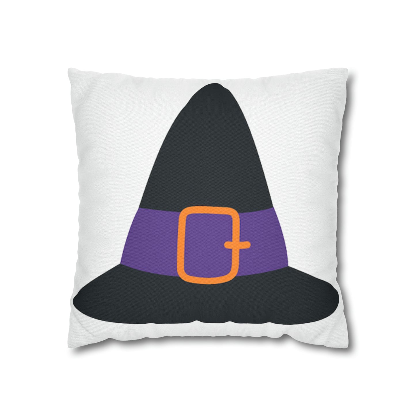 Hat Spun Polyester Square Pillow Case