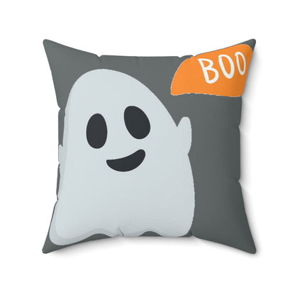 Spun Polyester Square Pillow, Ghost