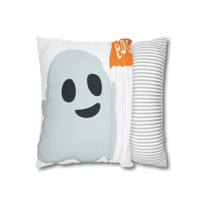 Ghost Polyester Square Pillow Case