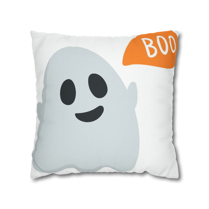 Ghost Polyester Square Pillow Case