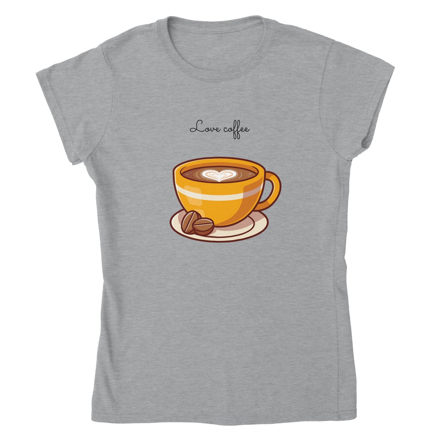 Classic Coffee Womens Crewneck T-shirt