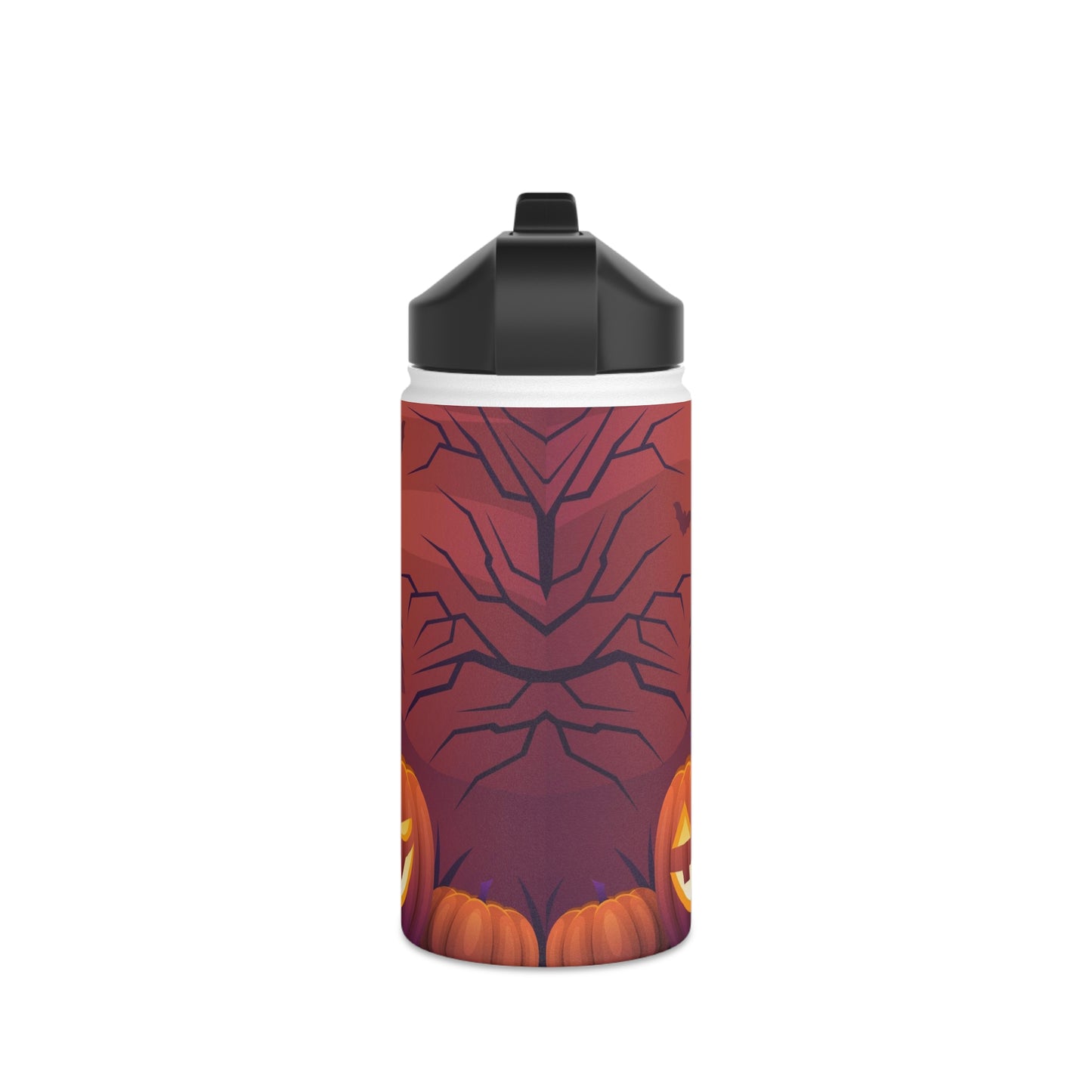 Stainless Steel Water Bottle, Standard Lid, Halloween