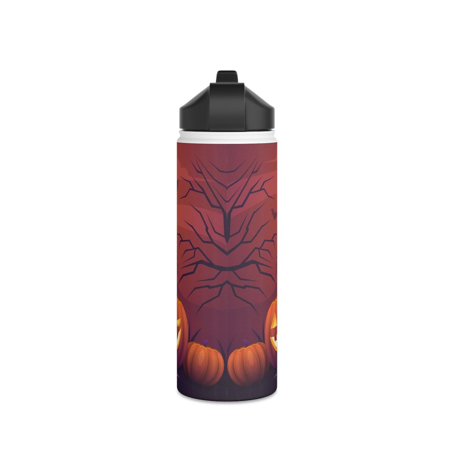 Stainless Steel Water Bottle, Standard Lid, Halloween