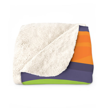 Sherpa Fleece Blanket, Candies