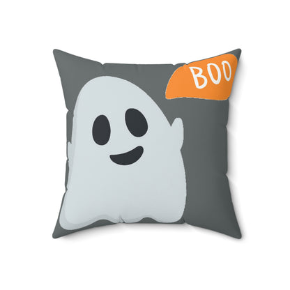 Spun Polyester Square Pillow, Ghost