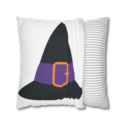 Hat Spun Polyester Square Pillow Case