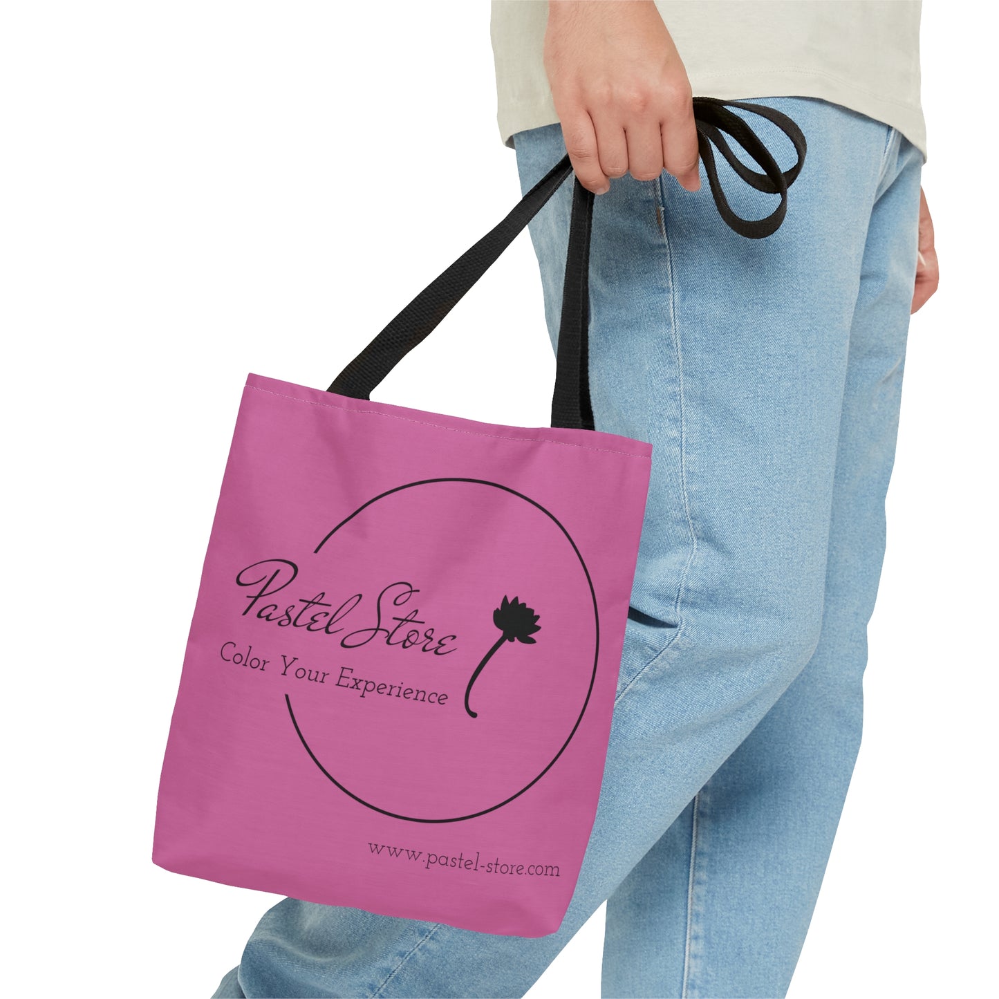 Light Pink Tote Bag (AOP)