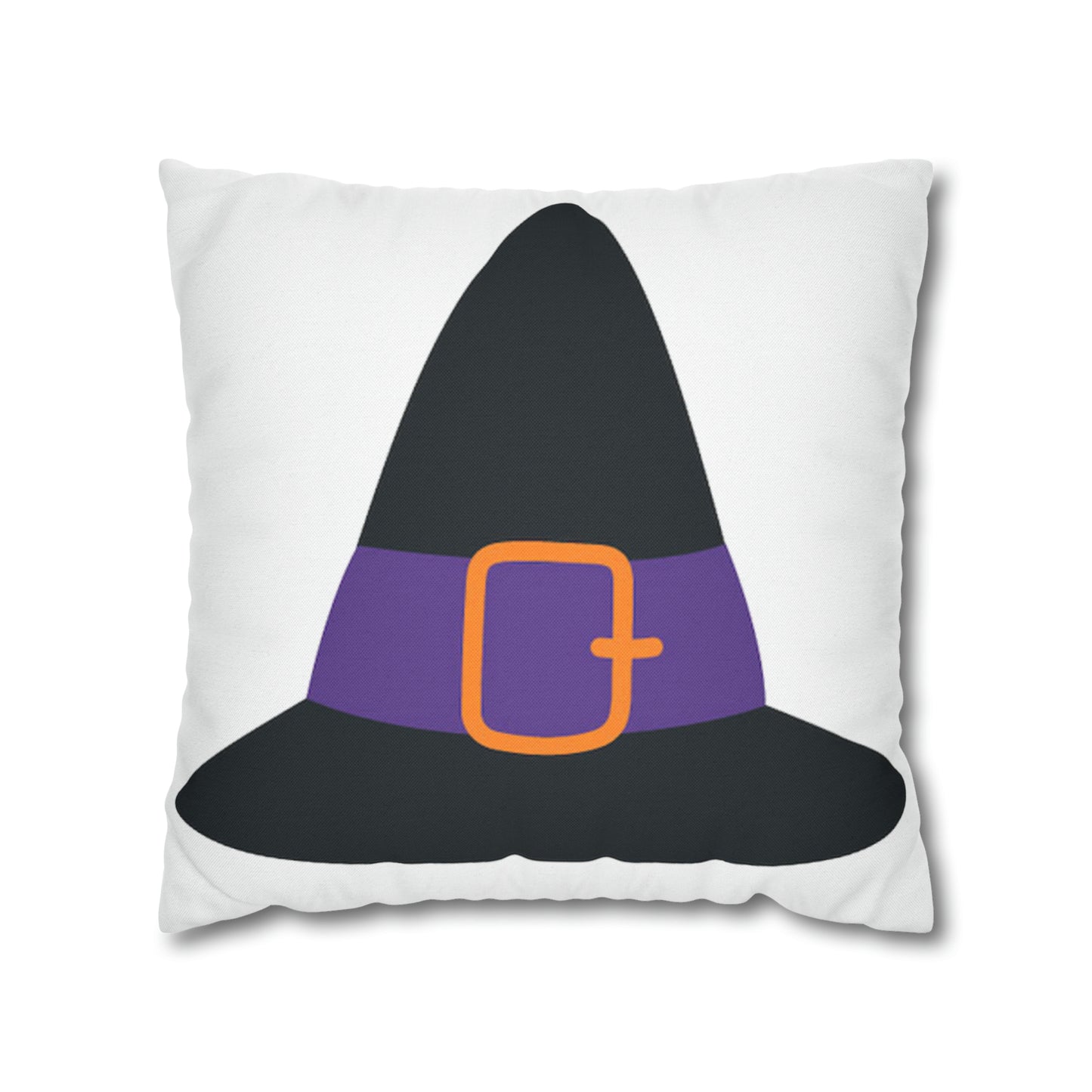 Hat Spun Polyester Square Pillow Case