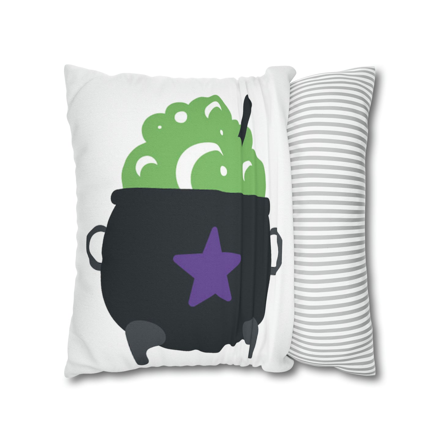 Hat Spun Polyester Square Pillow Case