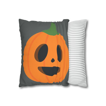 Antracit Polyester Square Pillow Case