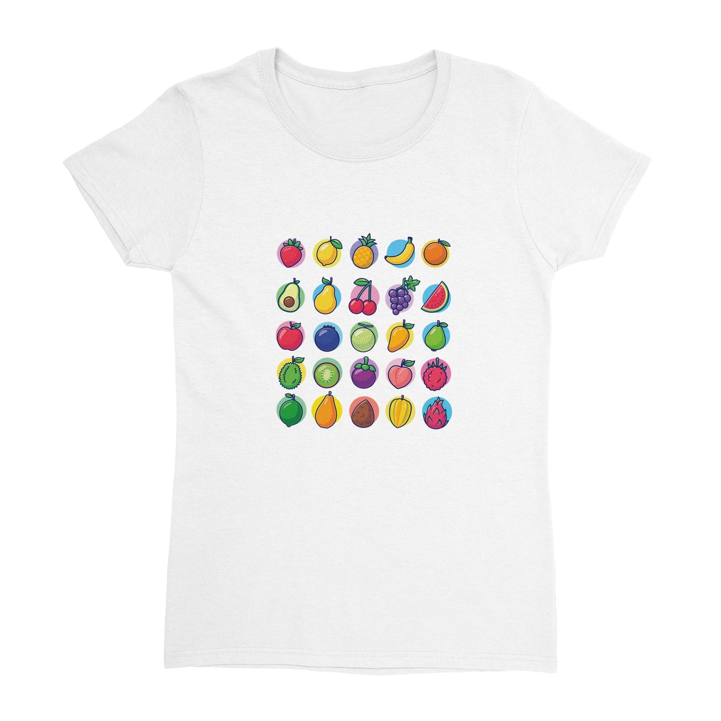 Heavyweight Fruits Womens Crewneck T-shirt