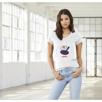 Premium Womens V-Neck T-shirt