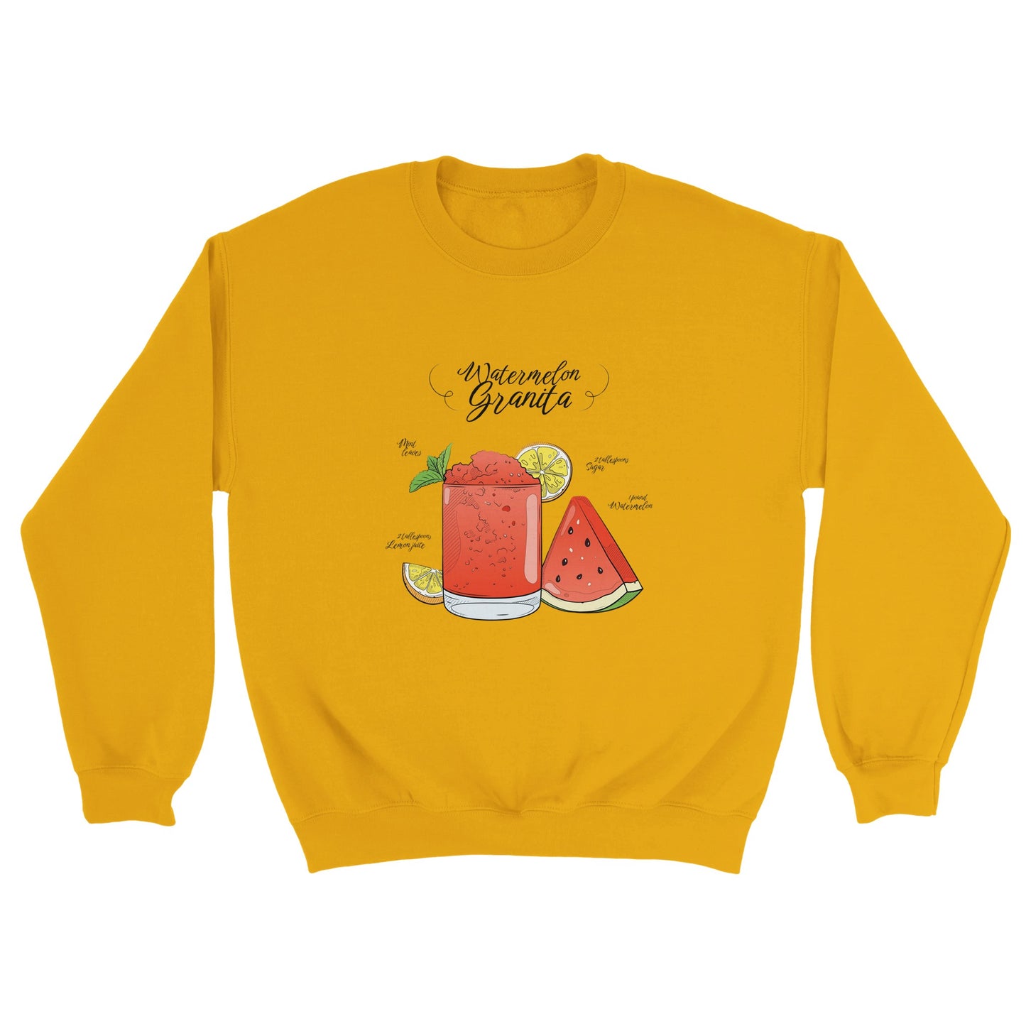 Watermelon Granita Classic Unisex Crewneck Sweatshirt