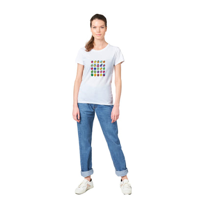 Heavyweight Fruits Womens Crewneck T-shirt