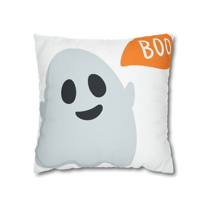 Ghost Polyester Square Pillow Case