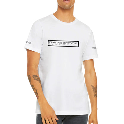 Tricou premium unisex cu gât crew