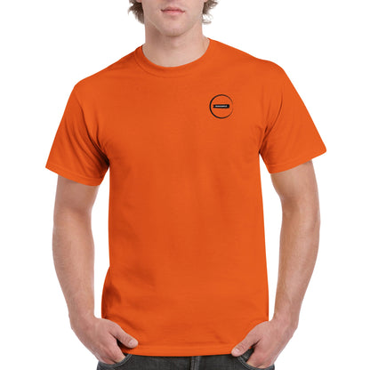 Tricou gros unisex cu gât crew