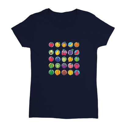 Heavyweight Fruits Womens Crewneck T-shirt