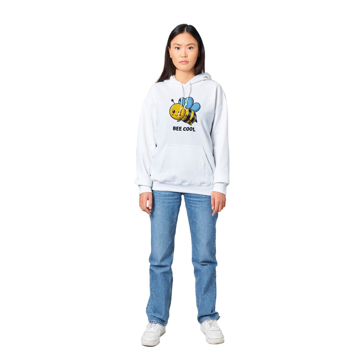 Classic Woman Pullover Hoodie, Bee cool