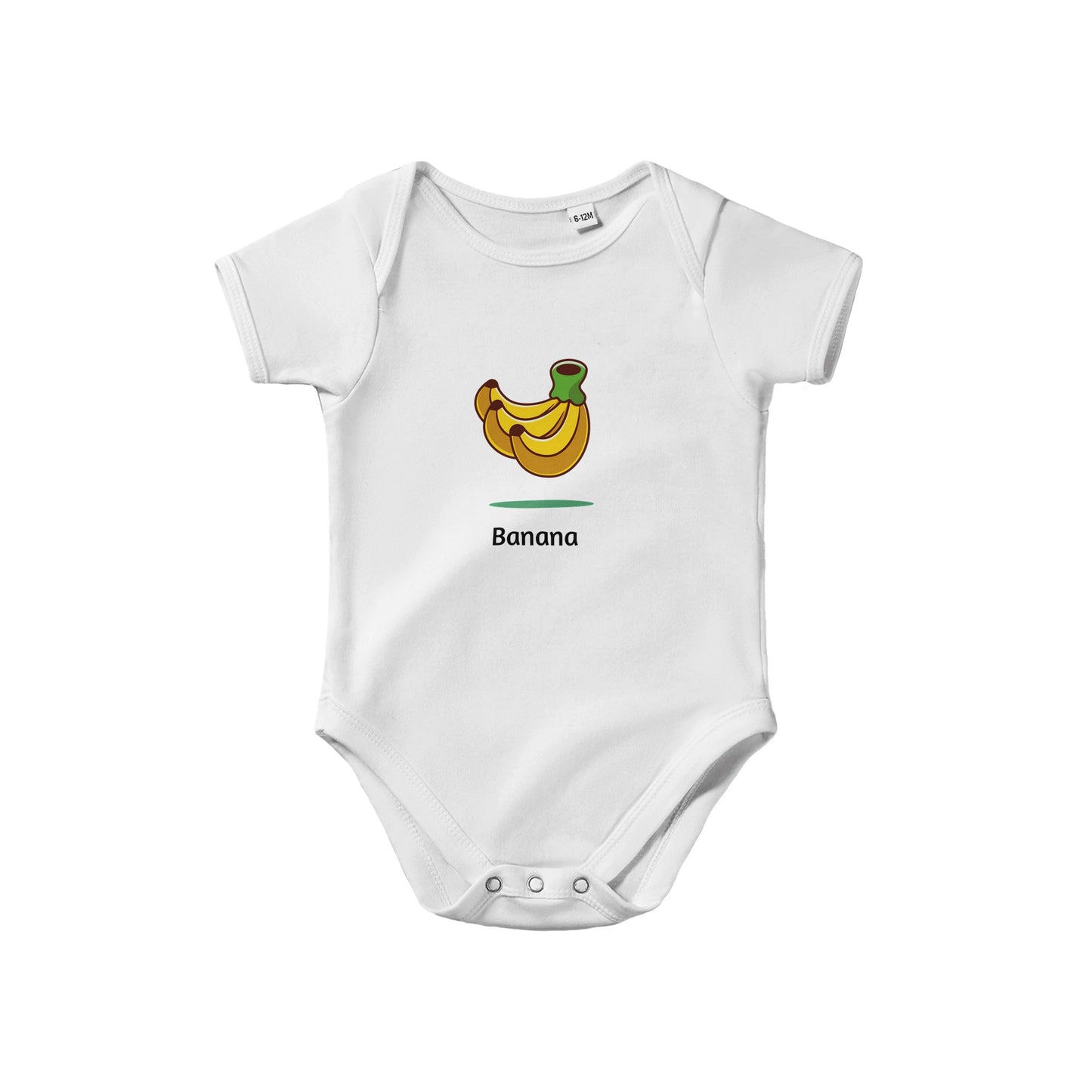 Classic Banana Baby Short Sleeve Bodysuit