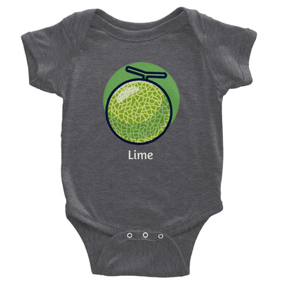 Classic Cantaloupe Baby Short Sleeve Bodysuit