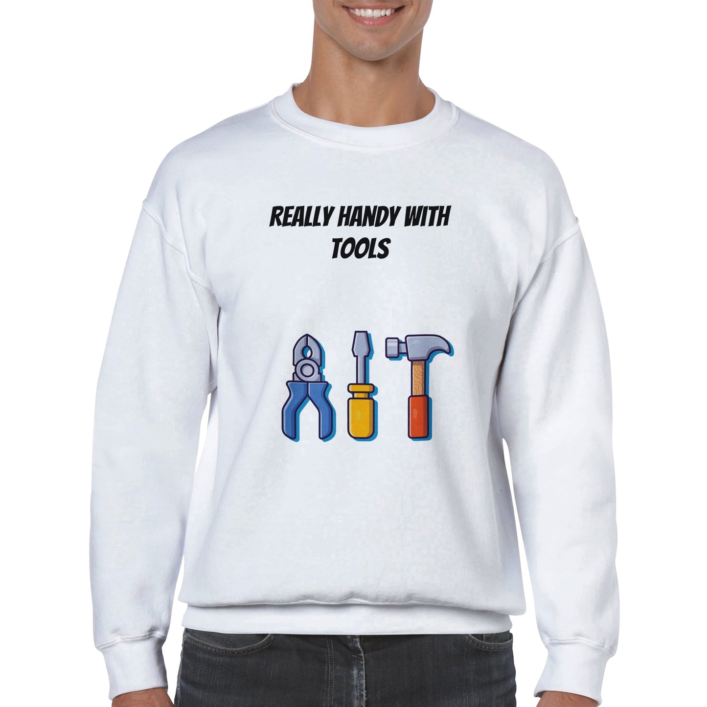 Classic Unisex Crewneck Sweatshirt, Tools