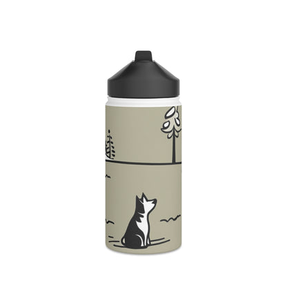 Stainless Steel Water Bottle, Standard Lid