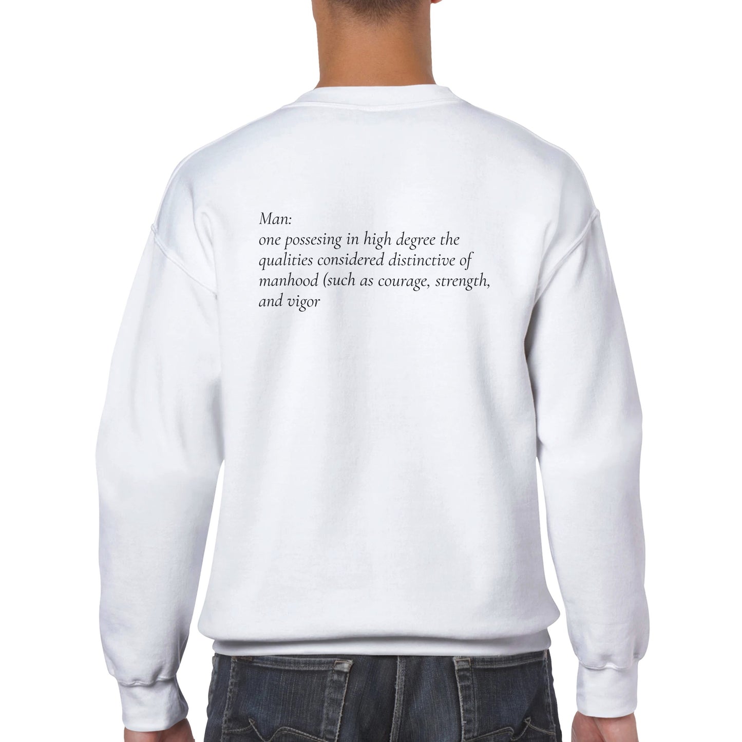 Classic Man Crewneck Sweatshirt