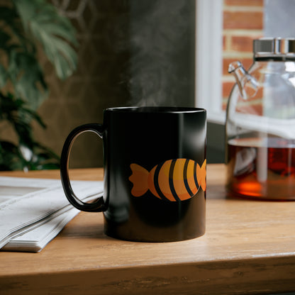 11oz Black Mug