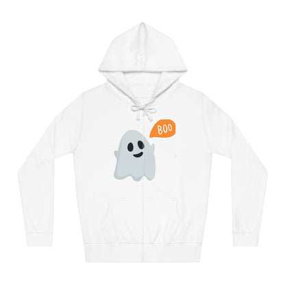 Women's Zip Hoodie, Ghost