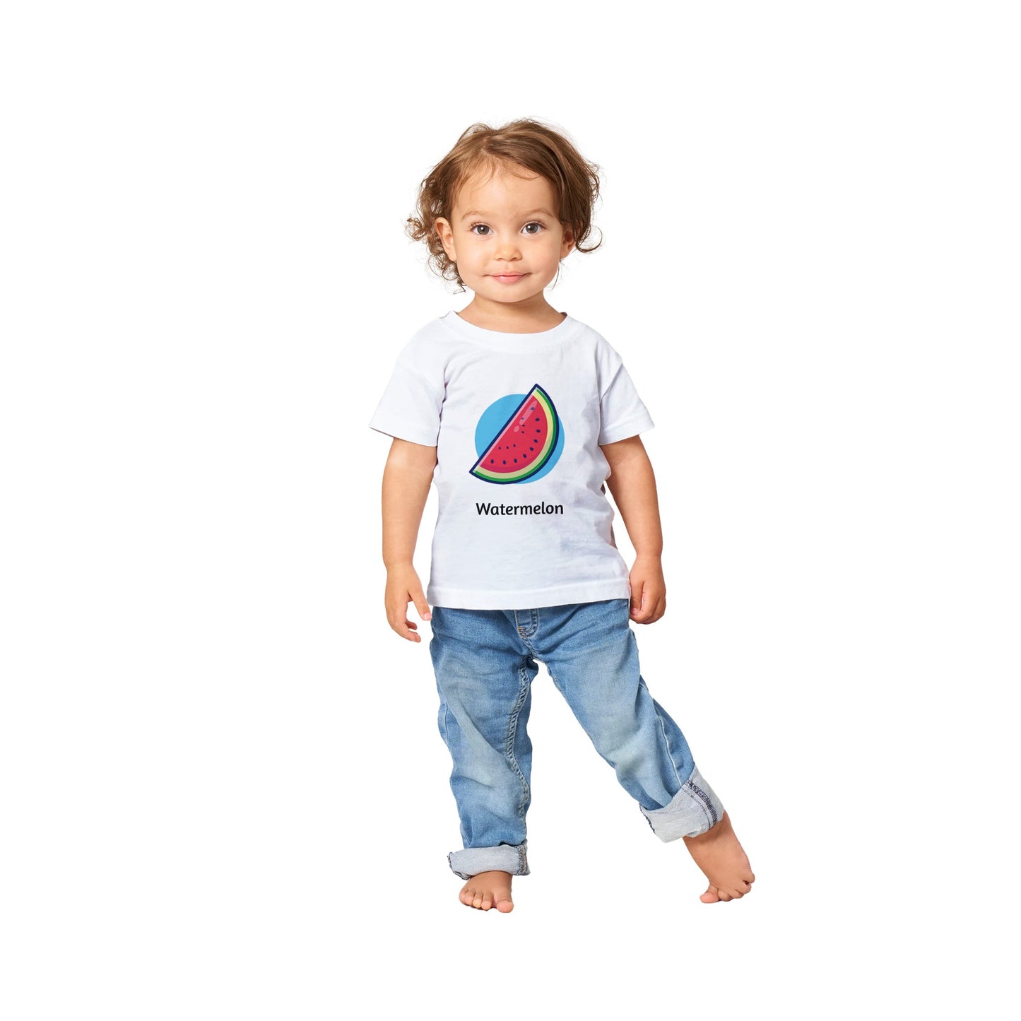 Classic Watermelon Baby Crewneck T-shirt