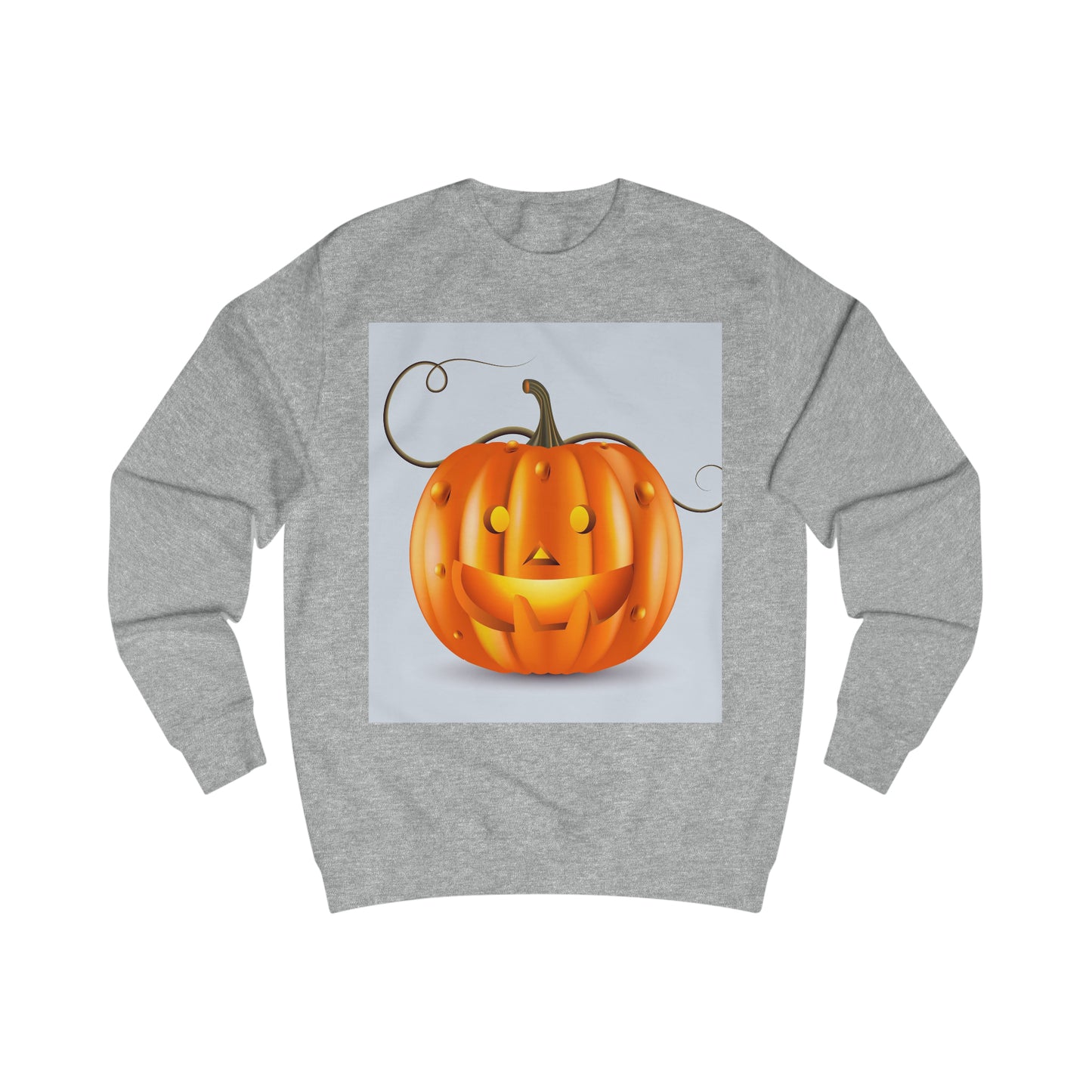 Men's Sweatshirt, Halloween Pumpkin