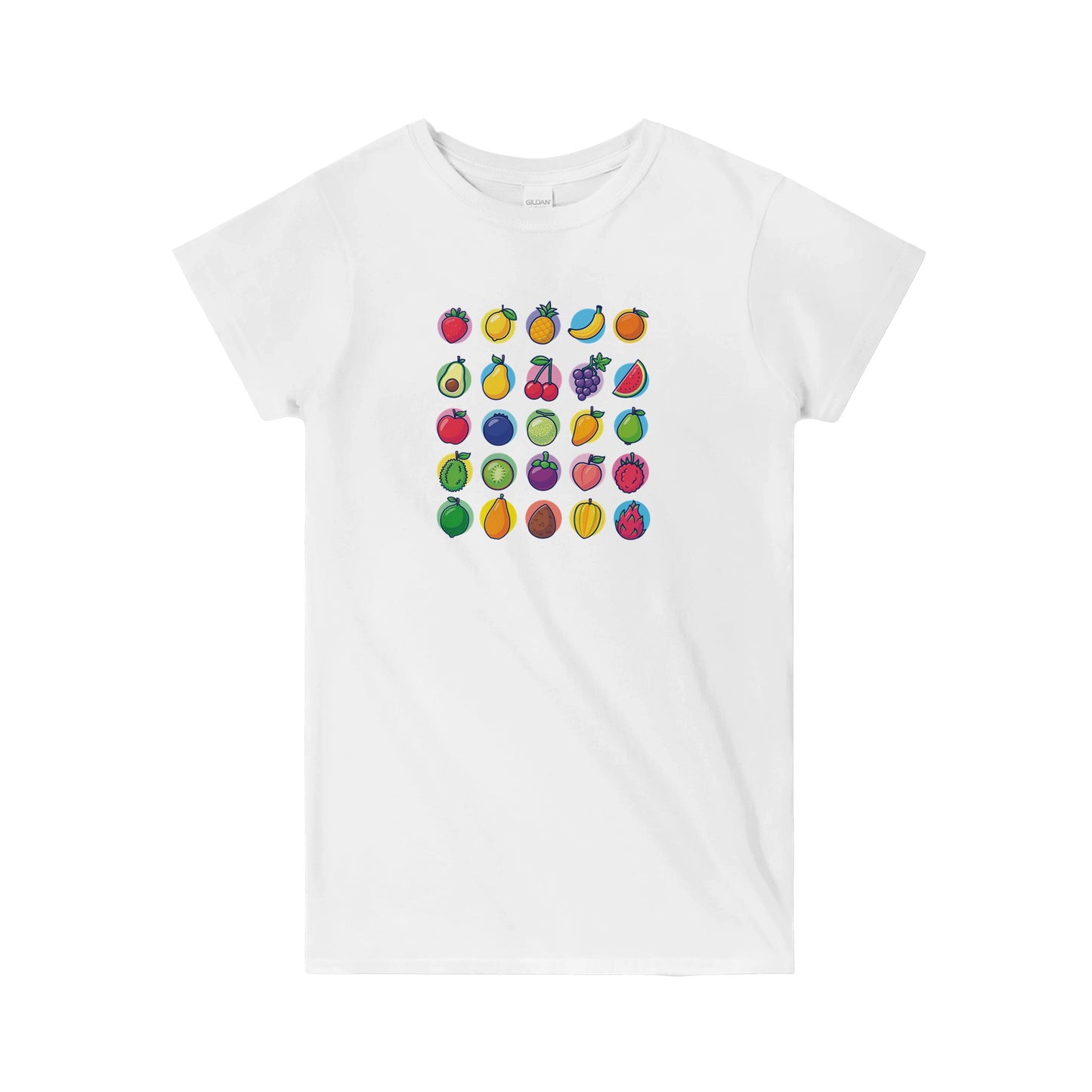 Classic Fruits Womens Crewneck T-shirt