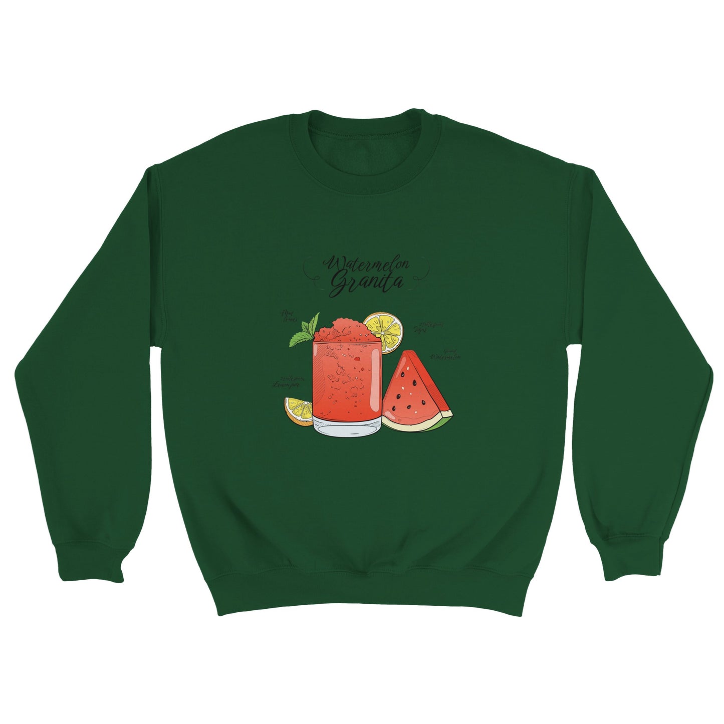 Watermelon Granita Classic Unisex Crewneck Sweatshirt