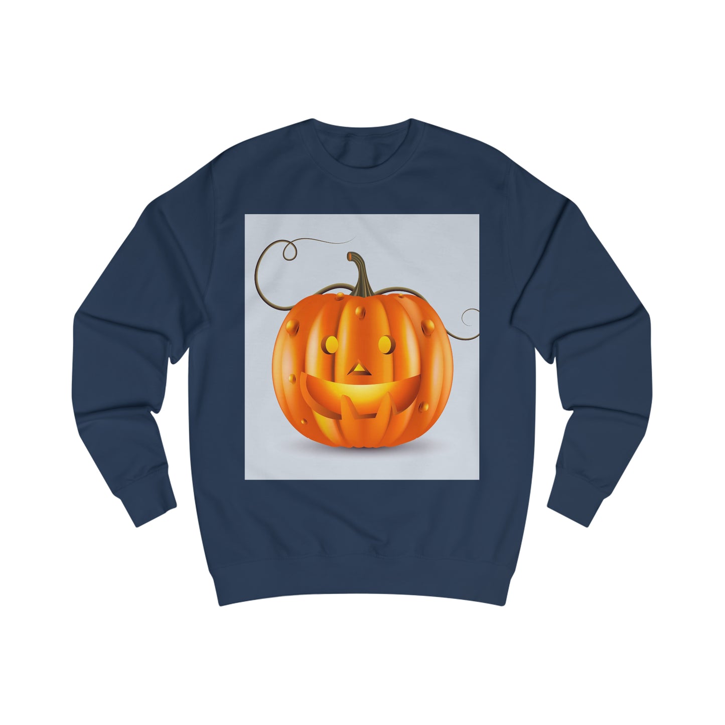 Men's Sweatshirt, Halloween Pumpkin