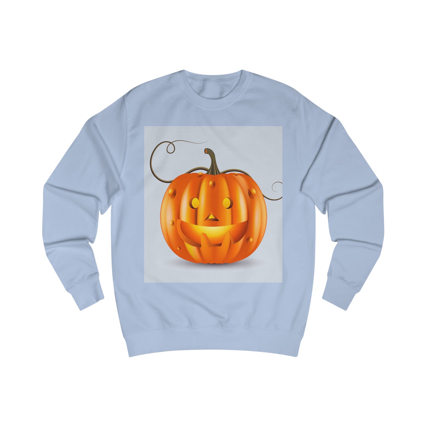 Men's Sweatshirt, Halloween Pumpkin