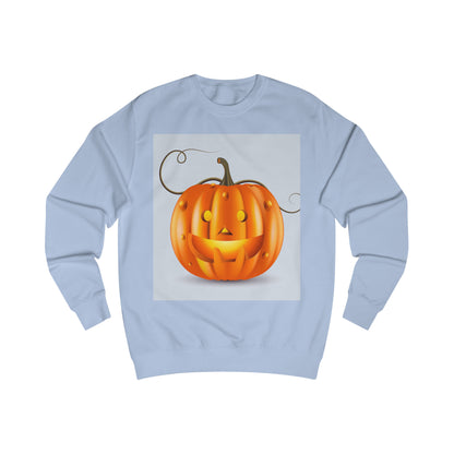 Men's Sweatshirt, Halloween Pumpkin