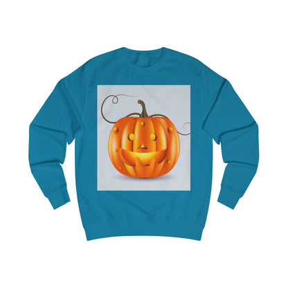 Men's Sweatshirt, Halloween Pumpkin