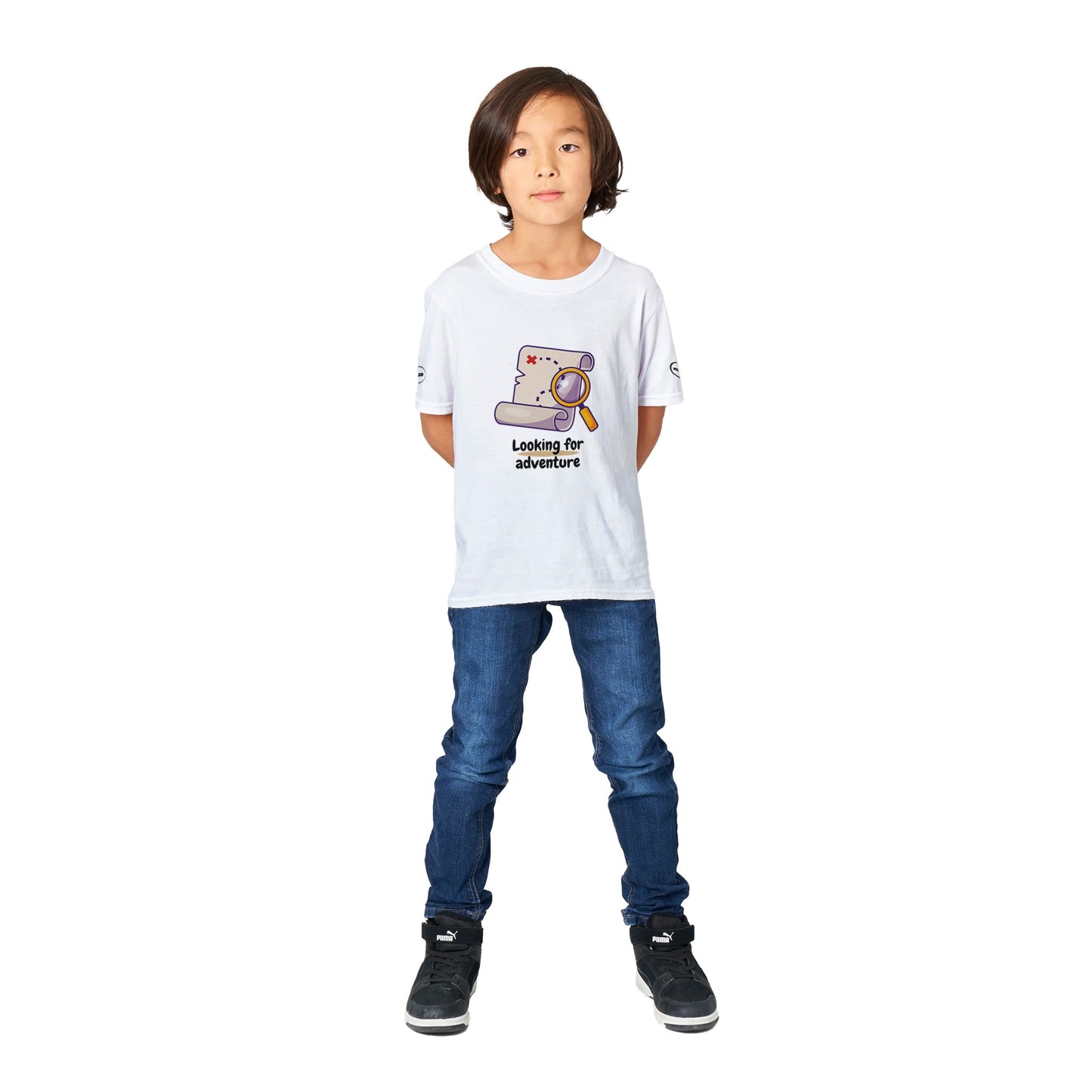 Classic Kids Crewneck T-shirt, Adventure