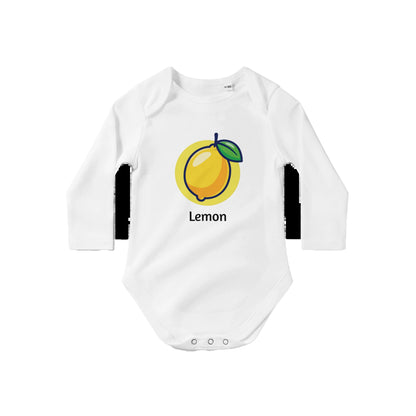 Classic Lemon Baby Long Sleeve Bodysuit