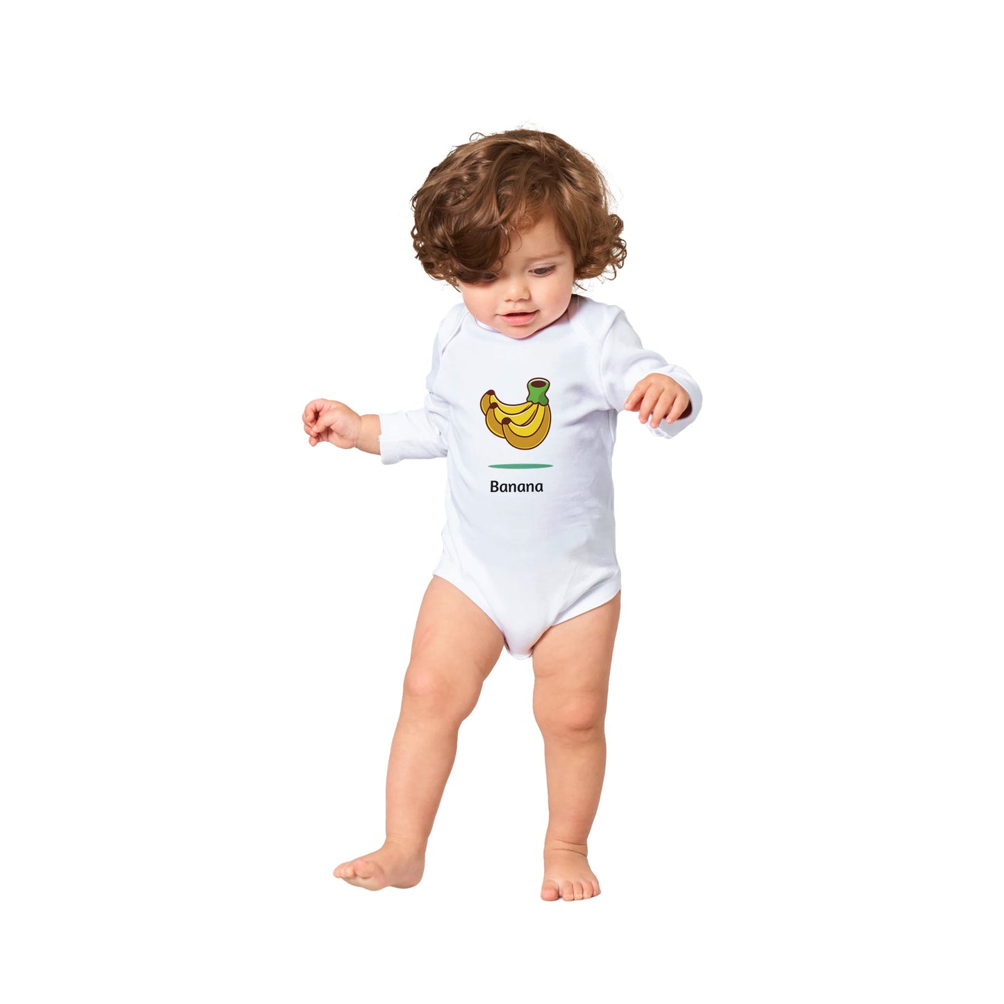 Classic Banana Baby Long Sleeve Bodysuit