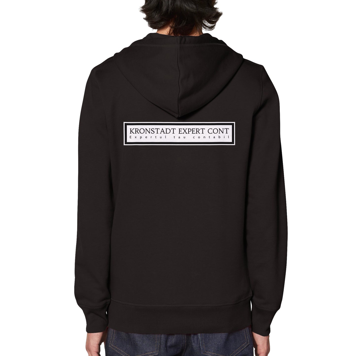 Organic Unisex Zip Hoodie