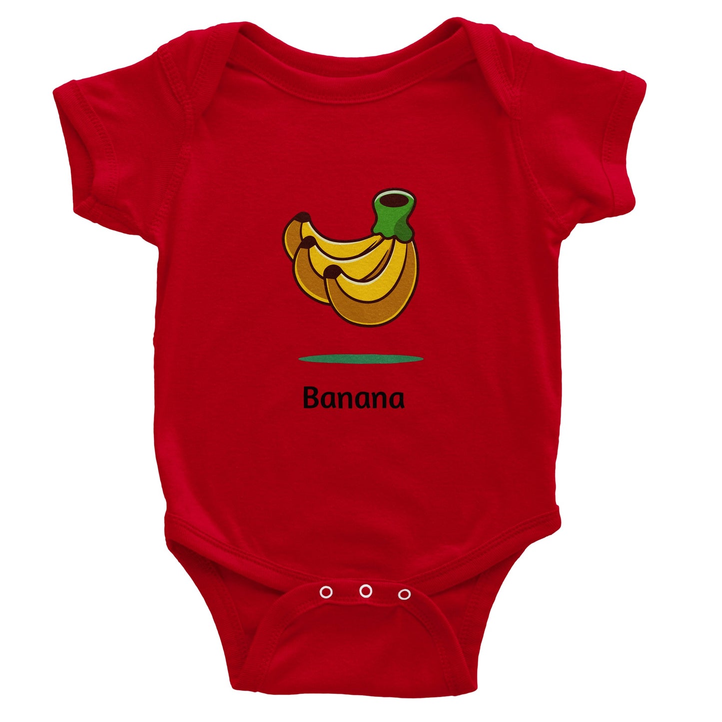 Classic Banana Baby Short Sleeve Bodysuit